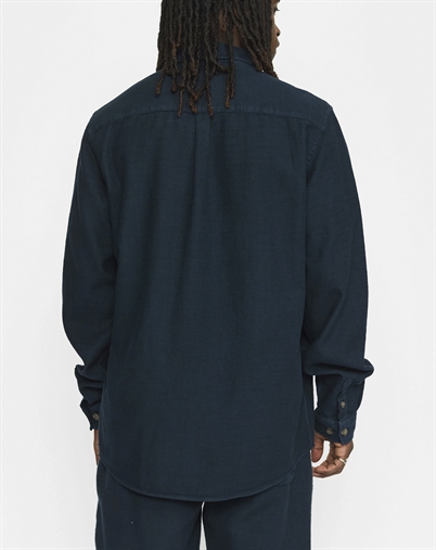 Revolution - Casual Skjorte - Dark Blue
